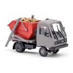 Busch 42237 - H0 - Multicar M26 Holzscheite - grau